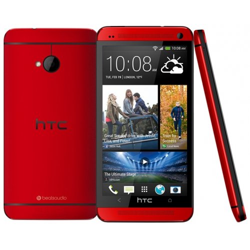 Купить Смартфон HTC One 801e Red - цена в Харькове, Киеве, Днепре, Одессе
в интернет-магазине Telemart фото