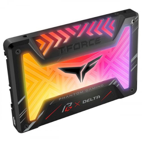 Продати SSD-диск Team T-Force Delta Phantom Gaming RGB 500GB 2.5" (T253PG500G3C313) за Trade-In у інтернет-магазині Телемарт - Київ, Дніпро, Україна фото