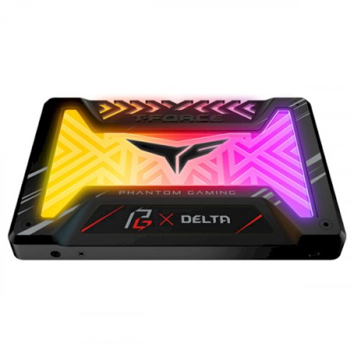 Продати SSD-диск Team T-Force Delta Phantom Gaming RGB 500GB 2.5" (T253PG500G3C313) за Trade-In у інтернет-магазині Телемарт - Київ, Дніпро, Україна фото