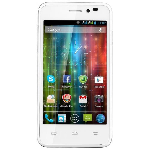 Мобільний телефон Prestigio MultiPhone 5400 Duo White купити в Україні: Київ, Львів, Хмельницький, Тернопіль, Івано-Франківськ | Низька ціна, відгуки, характеристики від TELEMART фото
