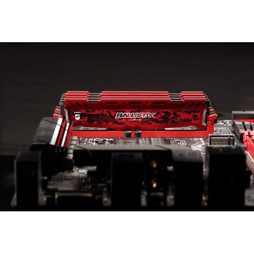 Продати ОЗП Crucial DDR4 16GB (2x8GB) 2666Mhz Ballistix Sport LT Red (BLS2K8G4D26BFSEK) за Trade-In у інтернет-магазині Телемарт - Київ, Дніпро, Україна фото