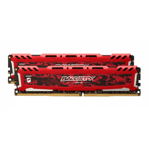 Продать ОЗУ Crucial DDR4 16GB (2x8GB) 3200Mhz Ballistix Sport LT Red (BLS2K8G4D32AESEK) по Trade-In интернет-магазине Телемарт - Киев, Днепр, Украина фото