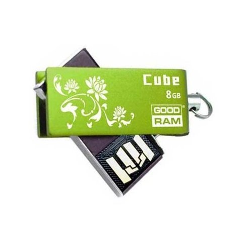 Купить Накопитель GoodRAM Cube Spring Edition GREEN 4GB - цена в Харькове, Киеве, Днепре, Одессе
в интернет-магазине Telemart фото