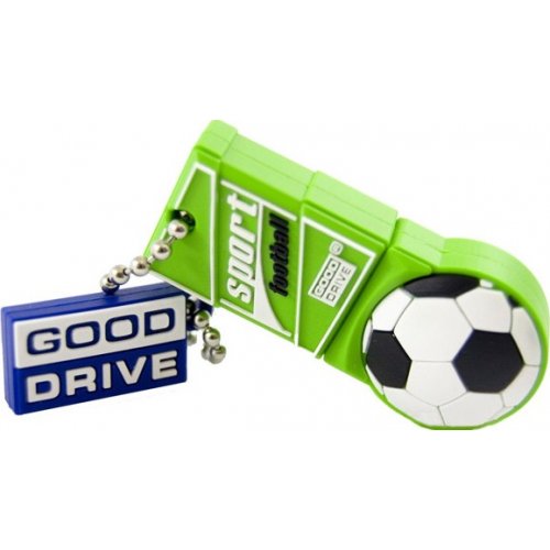 Купити Накопичувач GoodRAM Football 16GB - ціна в Києві, Львові, Вінниці, Хмельницькому, Франківську, Україні | інтернет-магазин TELEMART.UA фото