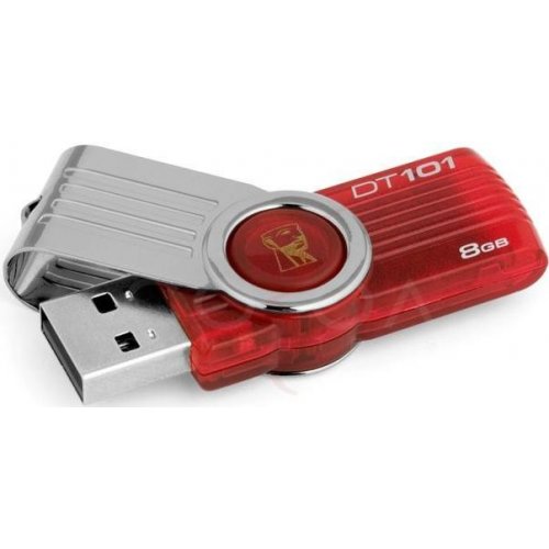 Купити Накопичувач Kingston Flash Drive DT 101G2 8GB - ціна в Києві, Львові, Вінниці, Хмельницькому, Франківську, Україні | інтернет-магазин TELEMART.UA фото