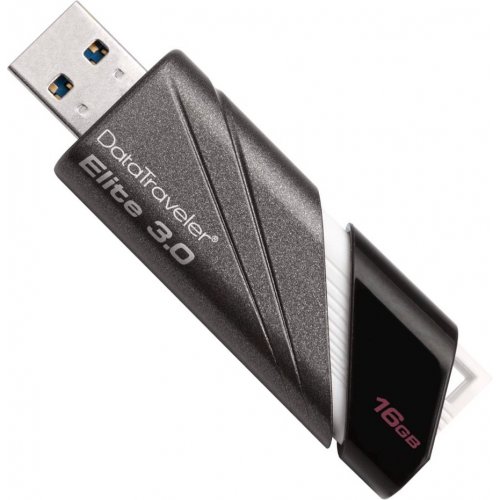 Купить Накопитель Kingston Flash Drive DTE30 3.0 16GB - цена в Харькове, Киеве, Днепре, Одессе
в интернет-магазине Telemart фото