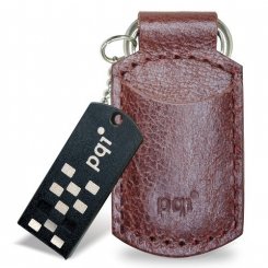 Накопичувач PQI I-Stick i820 Leather KeyChain 32GB Coffee