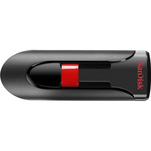 Купити Накопичувач SanDisk Cruzer Glide 8GB Black (SDCZ60-008G-B35) - ціна в Києві, Львові, Вінниці, Хмельницькому, Франківську, Україні | інтернет-магазин TELEMART.UA фото