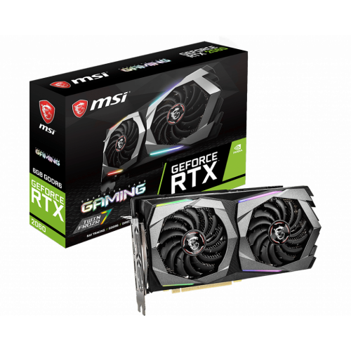 Photo Video Graphic Card MSI GeForce RTX 2060 Gaming 6144MB (RTX 2060 GAMING 6G)