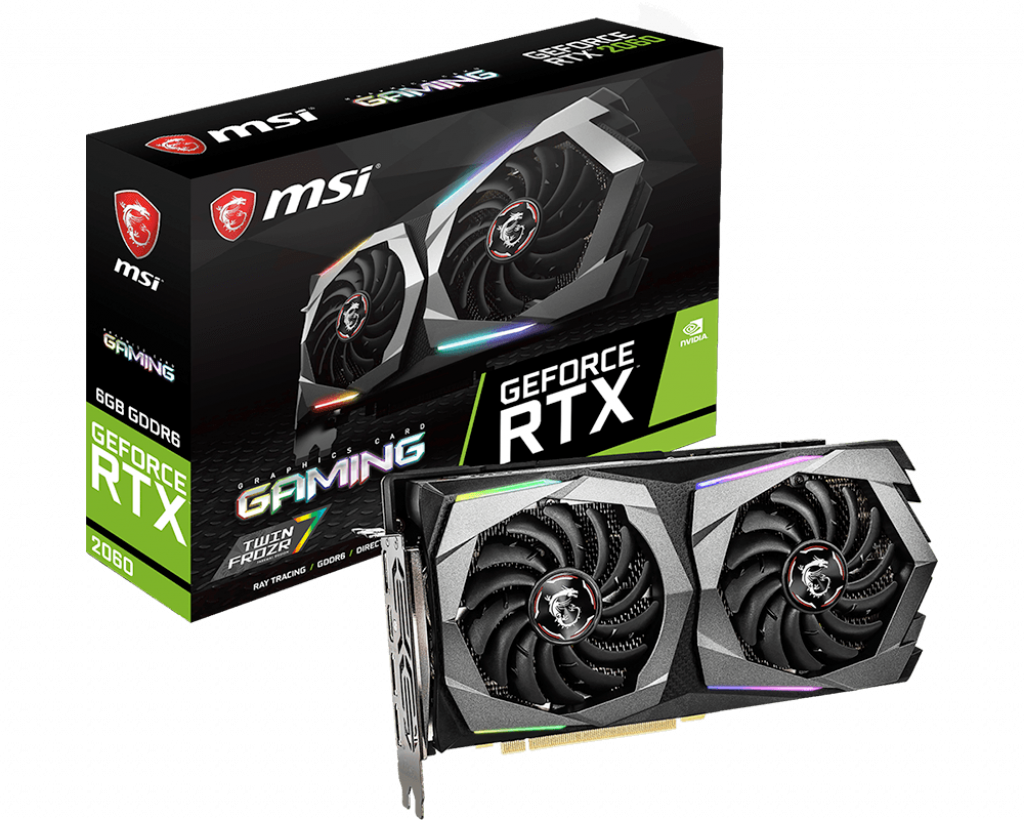 Продать Видеокарта MSI GeForce RTX 2060 Gaming 6144MB (RTX 2060 GAMING 6G)  по Trade-In интернет-магазине Телемарт - Киев, Днепр, Украина