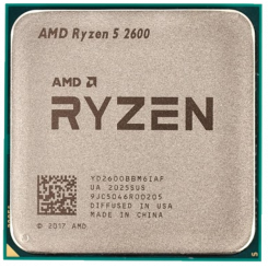 AMD Ryzen 5 2600 3.4(3.9)GHz 16MB sAM4 Tray (YD2600BBM6IAF)