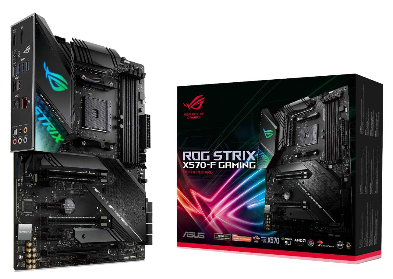 Продать Материнская плата Asus ROG Strix X570-F Gaming (sAM4, AMD X570) по  Trade-In интернет-магазине Телемарт - Киев, Днепр, Украина