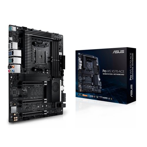 Photo Motherboard Asus Pro WS X570-ACE (sAM4, AMD X570)