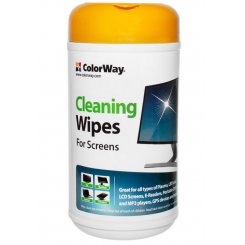Фото Вологі серветки ColorWay Cleaning Wipes for Screens 100pcs (CW-1071)