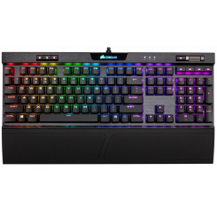 Фото Corsair K70 RGB MK.2 Rapidfire Mechanical Cherry MX Low Profile Speed (CH-9109018-RU) Black