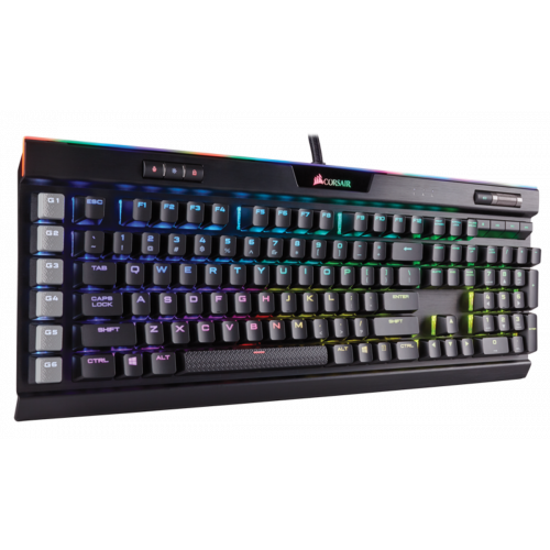 Photo Keyboard Corsair K95 RGB Platinum Mechanical Cherry MX Brown (CH-9127012-RU) Black