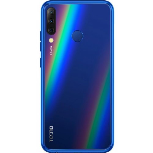Купити Мобільний телефон TECNO Camon 11s CB7 DualSim 3/32GB (4895180743047) Aqua Blue - ціна в Києві, Львові, Вінниці, Хмельницькому, Франківську, Україні | інтернет-магазин TELEMART.UA фото