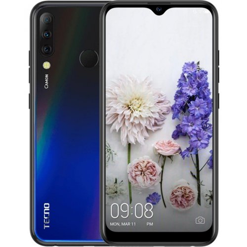 Купити Мобільний телефон TECNO Camon 11s CB7 DualSim 3/32GB (4895180744488) Nebula Black - ціна в Києві, Львові, Вінниці, Хмельницькому, Франківську, Україні | інтернет-магазин TELEMART.UA фото