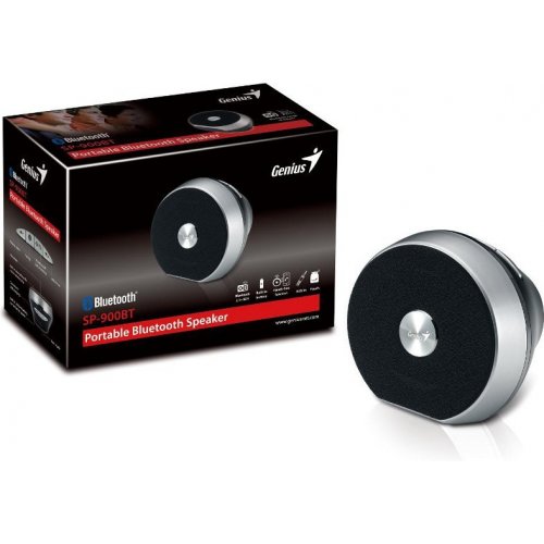 Купити Акустична система Genius SP-900BT Bluetooth Portable Black - ціна в Києві, Львові, Вінниці, Хмельницькому, Франківську, Україні | інтернет-магазин TELEMART.UA фото