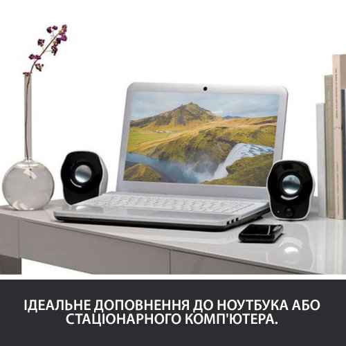 Купить Акустическая система Logitech Z120 White/Black - цена в Харькове, Киеве, Днепре, Одессе
в интернет-магазине Telemart фото