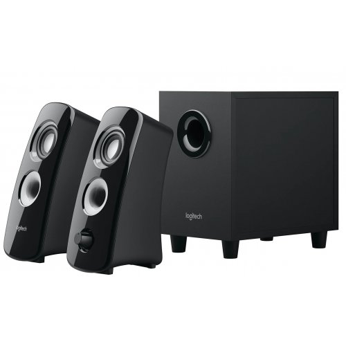 Купить Акустическая система Logitech Z323 Black - цена в Харькове, Киеве, Днепре, Одессе
в интернет-магазине Telemart фото