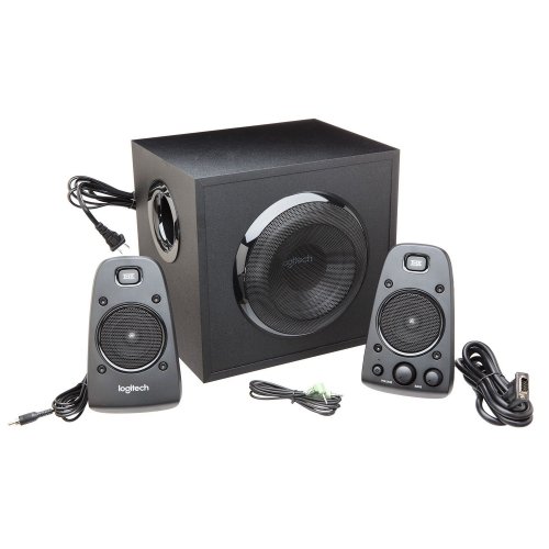 Купить Акустическая система Logitech Z623 Black - цена в Харькове, Киеве, Днепре, Одессе
в интернет-магазине Telemart фото