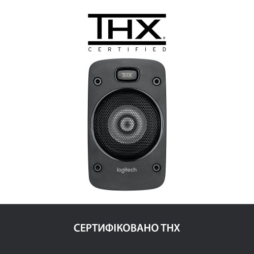 Купить Акустическая система Logitech Z906 Black - цена в Харькове, Киеве, Днепре, Одессе
в интернет-магазине Telemart фото