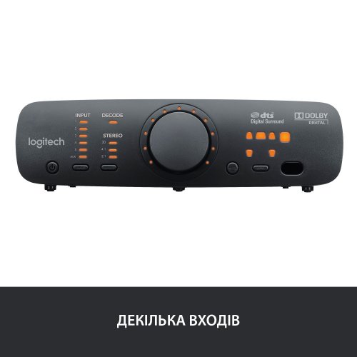 Купить Акустическая система Logitech Z906 Black - цена в Харькове, Киеве, Днепре, Одессе
в интернет-магазине Telemart фото