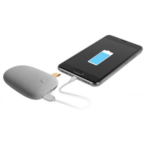 Powerbank ColorWay Arrival 6600mAh (CW-PB066LIS2GY) Grey купити в Україні: Київ, Львів, Хмельницький, Тернопіль, Івано-Франківськ | Низька ціна, відгуки, характеристики від TELEMART фото