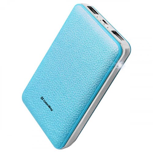Купить Powerbank ColorWay 8000mAh (CW-PB080LPA2BL) Blue - цена в Харькове, Киеве, Днепре, Одессе
в интернет-магазине Telemart фото