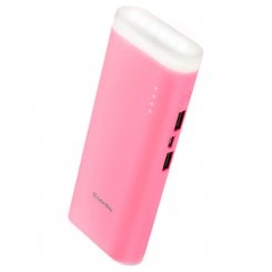 Powerbank ColorWay Flashlight 11000mAh (CW-PB110LIB2PK-F) Pink
