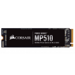 SSD-диск Corsair Force Series MP510 3D TLC NAND 960GB M.2 (2280 PCI-E) NVMe x4 (CSSD-F960GBMP510)