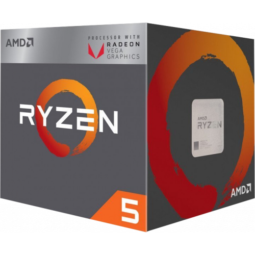 Фото Процессор AMD Ryzen 5 3400G 3.7(4.2)GHz 4MB sAM4 Box (YD3400C5FHBOX)