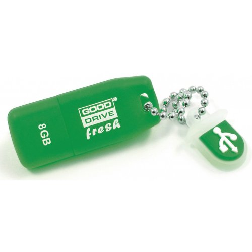 Купити Накопичувач GoodRAM Fresh RETAIL 9 8GB Mint - ціна в Києві, Львові, Вінниці, Хмельницькому, Франківську, Україні | інтернет-магазин TELEMART.UA фото