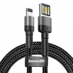 Кабель Baseus Cafule Cable Special edition USB to Lightning 2m 1.5A Data/Charge (CALKLF-HG1) Grey/Black