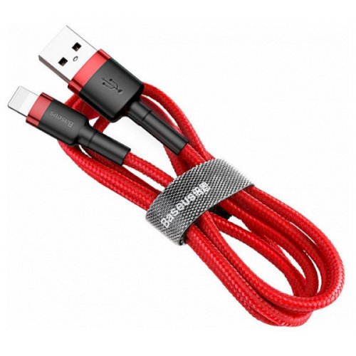 

Baseus Cafule Cable Special edition USB to Lightning 2m 1.5A Data/Charge (CALKLF-H09) Red/Black