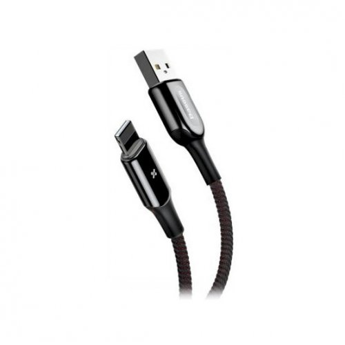 

Baseus X-type Light Cable USB to Lightning 0.5m 2.4A Data/Charge (CALXD-A01) Black