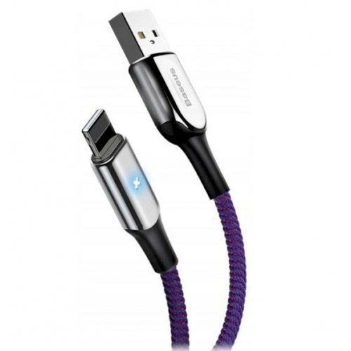 

Baseus X-type Light Cable USB to Lightning 0.5m 2.4A Data/Charge (CALXD-A05) Purple