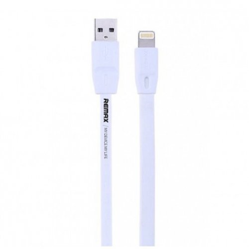 

Remax Full Speed USB to Lightning 1m 2.1A Data/Charge (RC-001I-White) White