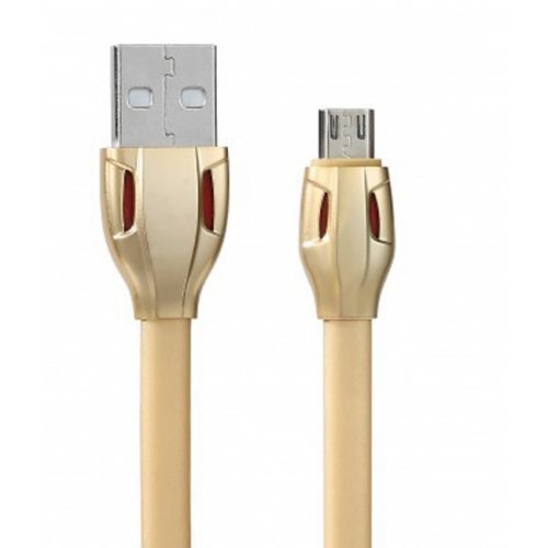 

Remax Laser USB to micro USB 1m 2A Data/Charge (RC-035m-Gold) Gold