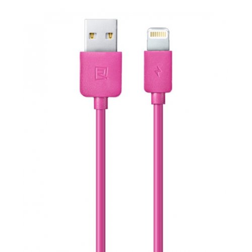 Купить USB Кабель Remax Light USB to Lightning 1m 2.1A Data/Charge (RC-06I-Pink) Pink - цена в Харькове, Киеве, Днепре, Одессе
в интернет-магазине Telemart фото