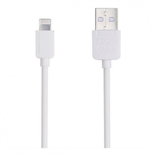 

Remax Light USB to Lightning 1m 2.1A Data/Charge (RC-06I-White) White