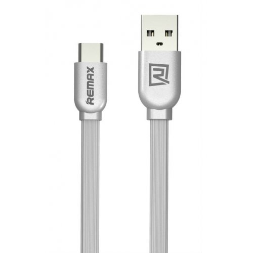 

Remax USB to USB Type-C 1m (RC-047a-Silver) Silver