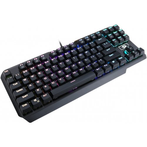 Photo Keyboard Redragon Usas RGB Outemu Mechanical Switches Blue (74674) Black
