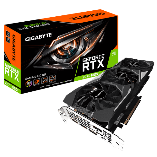 Фото Відеокарта Gigabyte GeForce RTX 2070 SUPER Gaming OC 8192MB (GV-N207SGAMING OC-8GC)