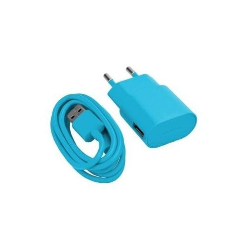 Мережевий зарядний пристрій Nokia AC-50E Cyan купити в Україні | Telemart фото