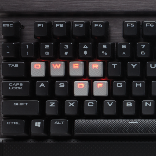 Фото Клавиатура Corsair K70 LUX Mechanical Cherry MX Red (CH-9101020-RU) Black