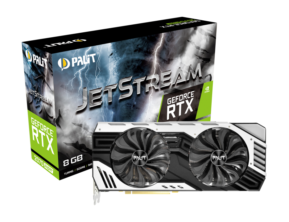 Продать Видеокарта Palit GeForce RTX 2070 Super JetStream 8192MB  (NE6207SS19P2-1040J) по Trade-In интернет-магазине Телемарт - Киев, Днепр,  Украина