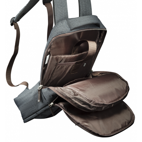 Canyon 15.6" Anti-theft (CNE-CBP5DG6) Grey/Brown купити в Україні: Київ, Львів, Хмельницький, Тернопіль, Івано-Франківськ | Низька ціна, відгуки, характеристики від TELEMART фото