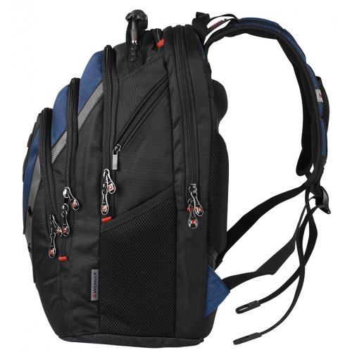 Купить Рюкзак Wenger 17" Ibex (600638) Black/Blue - цена в Харькове, Киеве, Днепре, Одессе
в интернет-магазине Telemart фото